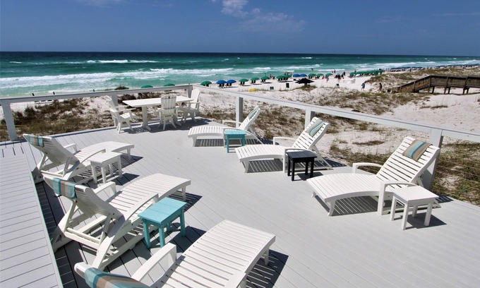 Crystal Beach Casa | Lujo frente a la playa 4BR / 3BA