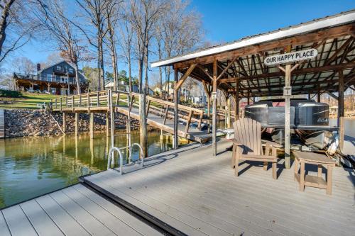 Troutman Casa | Private Boat Dock Troutman Home on the Water!