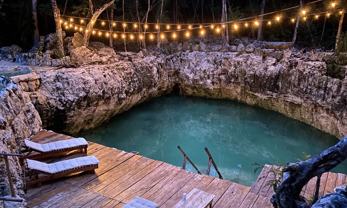 Soliman Bay Villa | Prívate Cenote 18 guests luxury jungle lodge