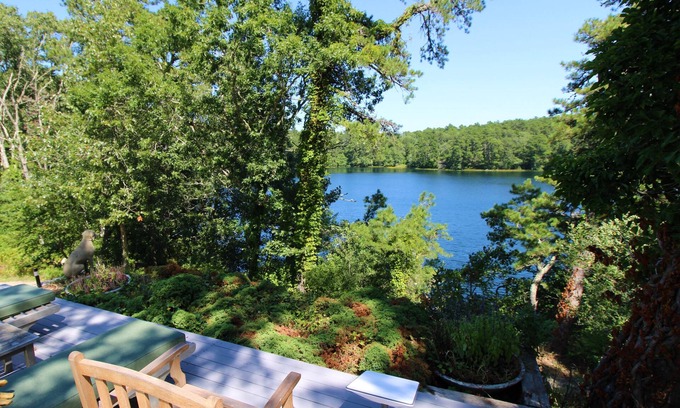 North Truro Cabaña | Private Cottage Compound On Ryders Pond with Pristine Yard (2215)
