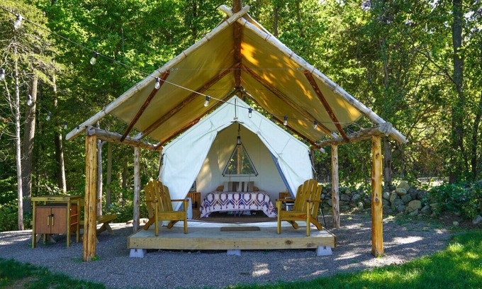 Vernon Alquiler De RV | Private Glamping Tent
