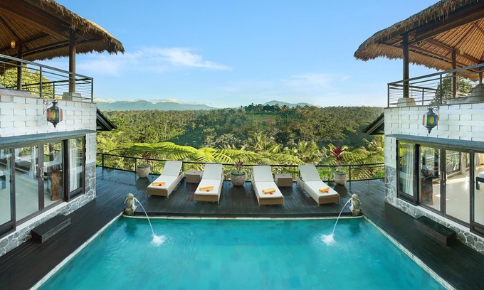 Payangan Villa | ❤ Private Jungle Estate | 5☆ Service & Views | 7BR