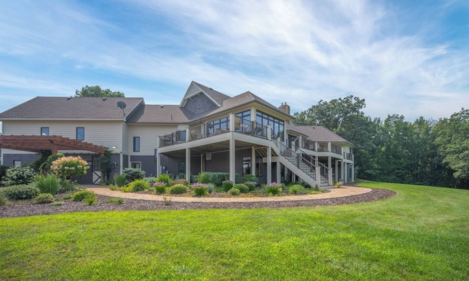 Amery Casa | Private Lower Level Rental on Bear Trap Lake 4 Beds 2 Baths on 6 Acres