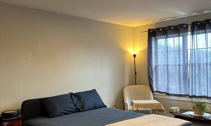 Halifax Casa | Private Master Bedroom w/ Bath