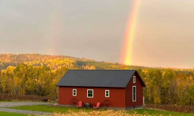 Aroostook Cabina | Private Mountain View Cabin in Aroostook on Mars Hill Mountain