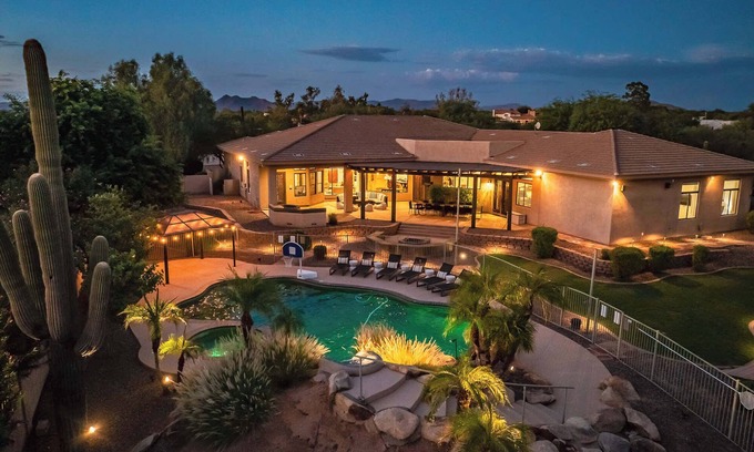 North Scottsdale Casa | Private Movie Theater, Luxury Pool, Hot Tub