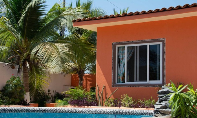 Barra de Potosi Casa | Private new CASITA-1 of 4, pool, beach access , private patio & restaurants