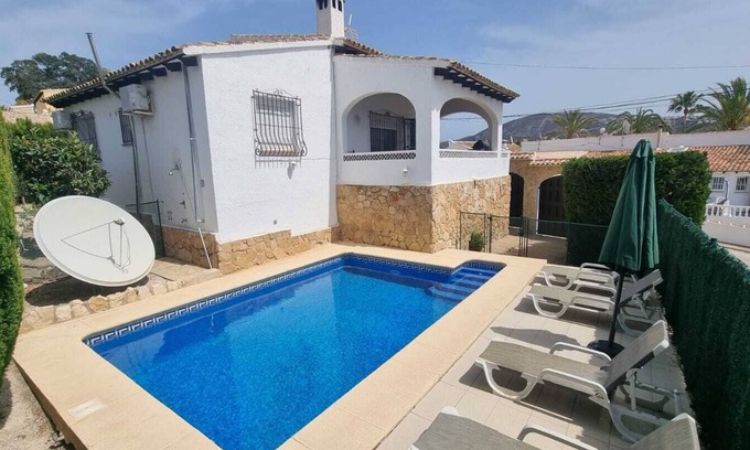 El Tesoro Villa | Villa privada de 3 camas de propiedad privada, piscina privada, aire acondicionado y wifi para 6 + 1 bebés