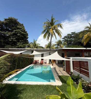 La Libertad Casa | Private Paradise El Tunco Villa OYA no 1 with private pool