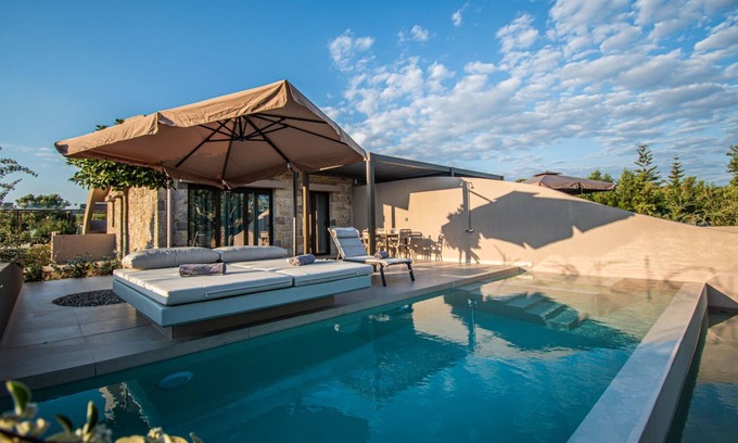 Pylos-Nestoras Villa | Private Pool 1-bedroom Villa - Nestor Luxury Villas