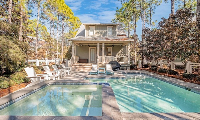 Forest District Casa | Private Pool and Sitting Spa! 4 Adult Bikes! Resort Amenities!