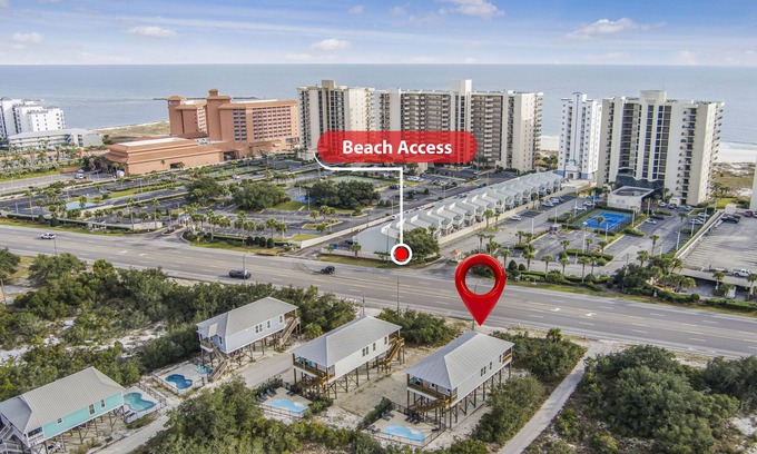Orange Beach Casa | Private Pool, Private Beach Access, Kid Friendly, Bars, Privacy, Great Location
