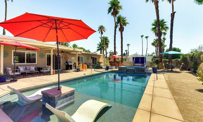 Vista Norte Casa | ¡NUEVO! Palm Springs Paradise w / Pool & Putting Green!