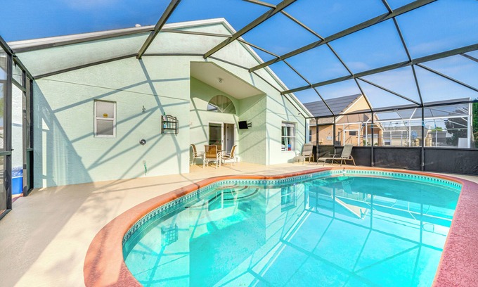 Royal Palms Casa | Private Pool & Yard: Family Getaway in Davenport