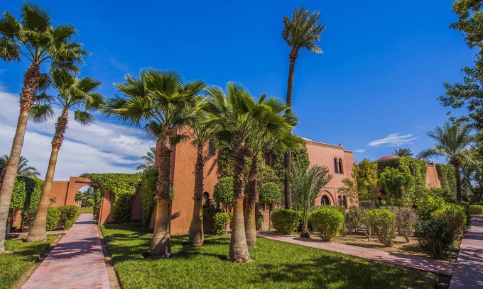 Palmeraie Casa | Riad privado con piscina y jardines,