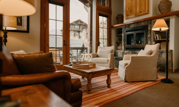 Mountain Village Cabina | Private See Forever Cabin by InvitedHome | Deck, Ski Valet, Walk to Ski