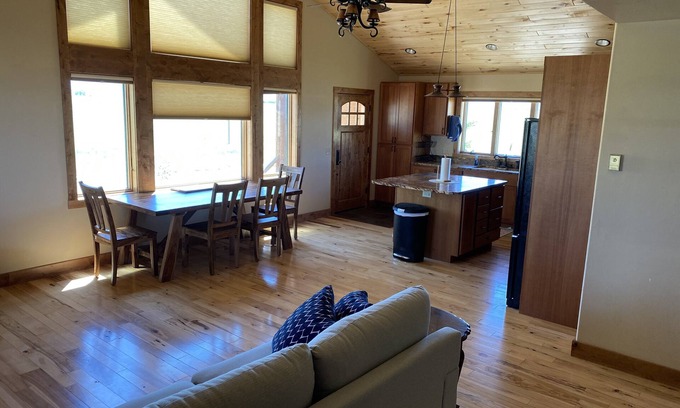 Cameron Casa | Private setting an hour from Yellowstone Park and minutes from fishing accesses.