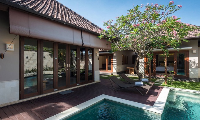 Sanur Kauh Casa | Villa espaciosa privada Di Uma en Sanur-4 habitaciones