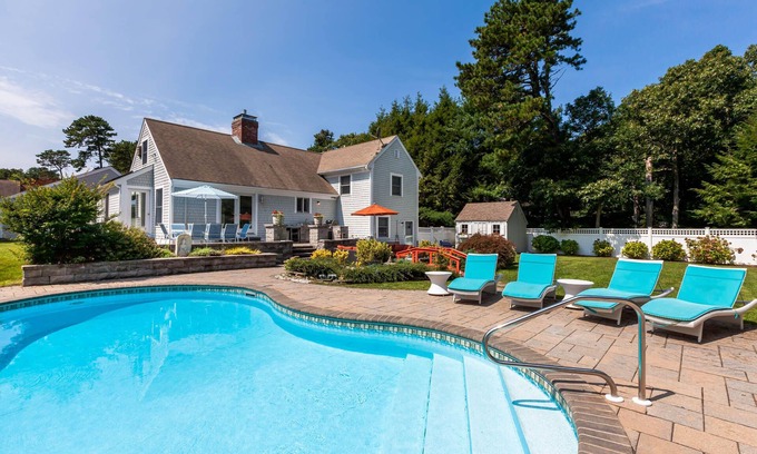 Brewster Casa | Private Vacation Oasis with Pool, Outdoor Kitchen & Koi Pond!