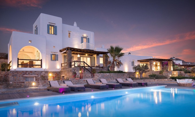 Faros Armenistis Villa | Villa privada Fanari