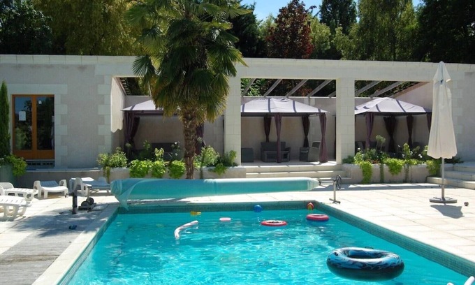 Cussay Cabaña | PRIVATE Villa In Loire Valley See Our Romantic Villa & Gardens, Heated Pool