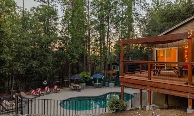 Twain Harte Villa | Private Villa W/ Pool/spa, GameBarn, 4300 sq ft- Perfect for families and large groups