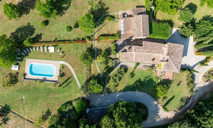 Montaione Villa | Estupenda casa de vacaciones privada con A/C, WIFI, piscina privada, TV, cerca de San Gimignano