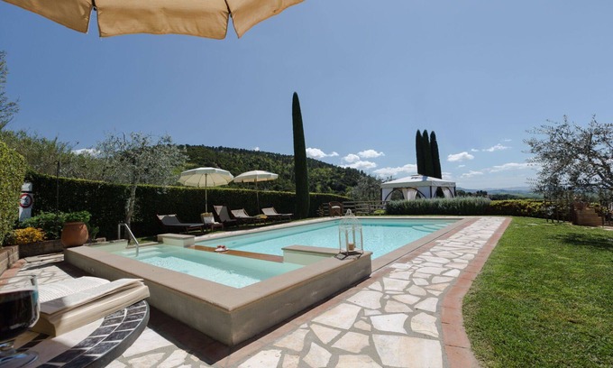 Montaione Villa | Casa de vacaciones privada con WIFI, piscina privada, A/C, TV, patio, cerca de San Gimignano