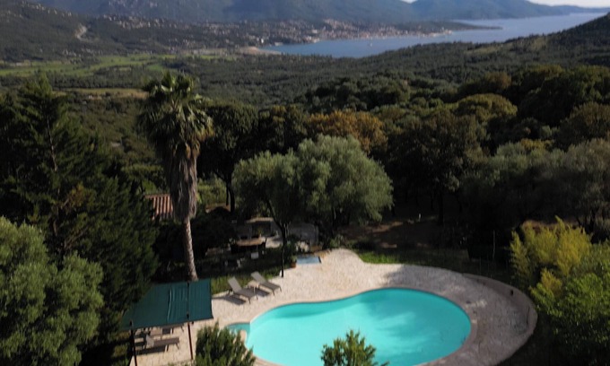 Olmeto Casa | Private villa with swimming pool and jacuzzi overlooking the Gulf of Valinco
