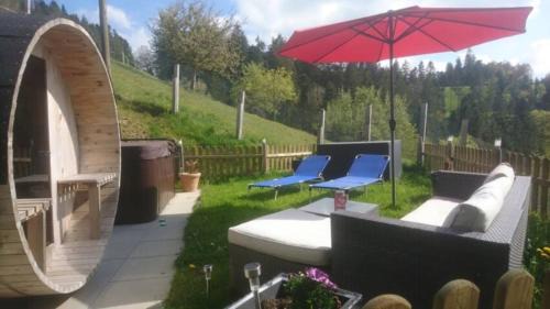 Rueggisberg Apartamento | Privater Whirlpool & Sauna - Wellness Oase