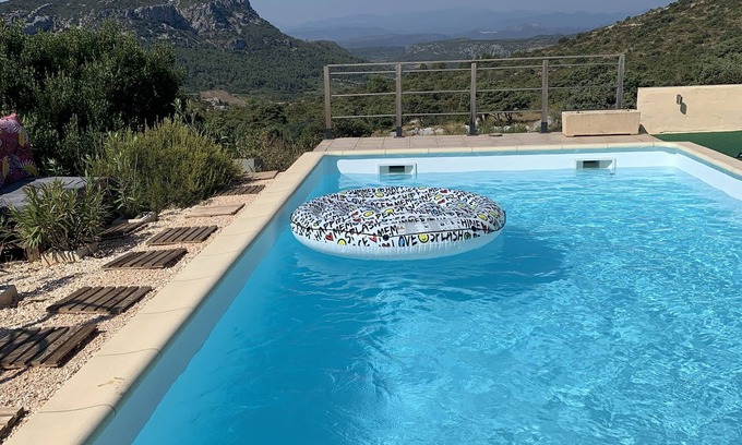 Vingrau Casa | Privates Ferienhaus mit Pool in Traumlage