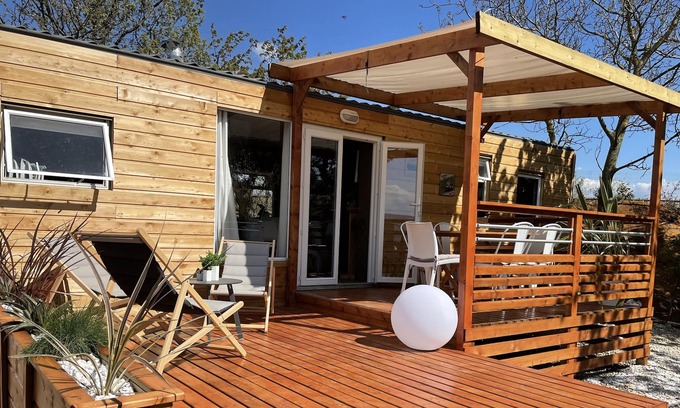 Portes-les-Valence Chalet De Esquí | Proche Valence, La Cabane au Cœur de la Drôme