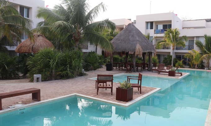 Progreso Municipality Apartamento | Condominio de playa Progreso (planta baja).