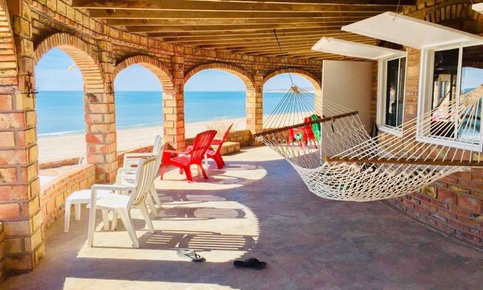 San Felipe Casa | Villa frente a la playa en la playa de arena