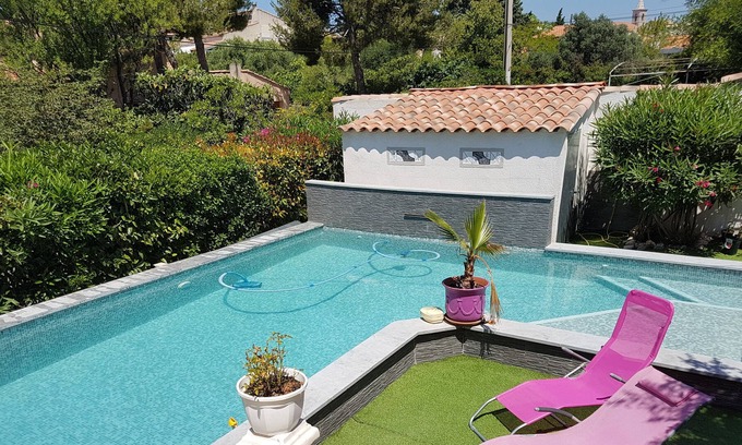 La Couronne Casa | PROMO JULIO AGOSTO GD T2 HERMOSA PISCINA - EN LA PLAYA - 55M2 EN CALMA