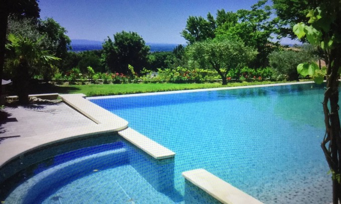 L'Isle-sur-la-Sorgue Casa | Propiedad en la provincia de Vaucluse: Infinity piscina / jacuzzi / Vista
