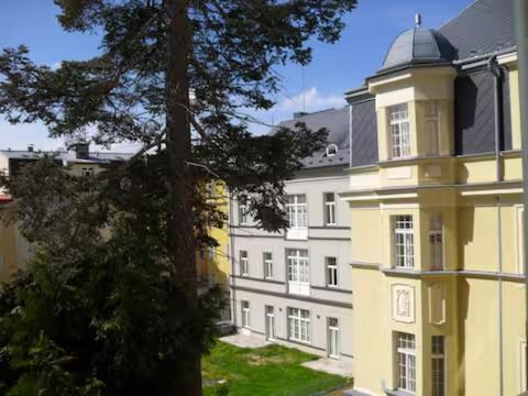 Marianske Lazne Apartamento | Prostorný byt v centru Mariánských Lázní se saunou
