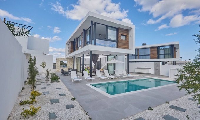 Protaras Cabaña | Protaras Elite Pearl Villa EP3C - a villa that sleeps 6 guests in 3 bedrooms
