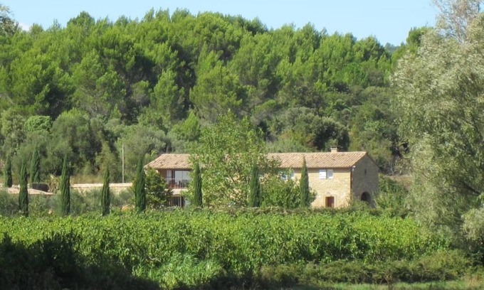 Saint-Quentin-la-Poterie Casa | casa de campo provenzal en la naturaleza y viñedos con un jardín de 5000m