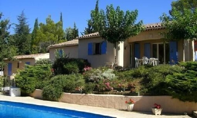 Gareoult Casa | Casa de campo provenzal / 1 casa grande + una pequeña casa con piscina segura y un jardín