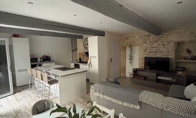 Saint-Gervasy Casa | Provencal house 8/10 pers, swimming pool, barbecue and pétanque