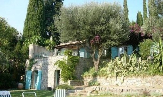 Auribeau-sur-Siagne Villa | Villa provenzal, jardín, piscina privada, gran vista