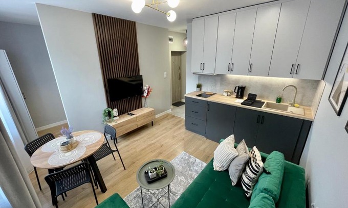 Radom Apartamento | Przytulny apartament niedaleko dworca PKP