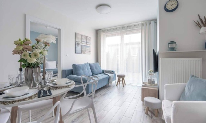 Wyspa Sobieszewska Apartamento | Przytulny apartament w nadmorskiej marinie