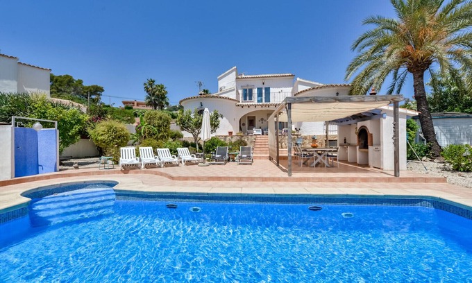 Benimeit Villa | PURA VIDA,villa en Moraira para 7 pax con piscina privada y wifi gratis