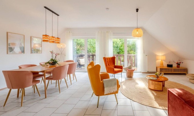 Gerolstein Apartamento | Pure Chi Suite I Eifelsteig I Canvas I Balcony