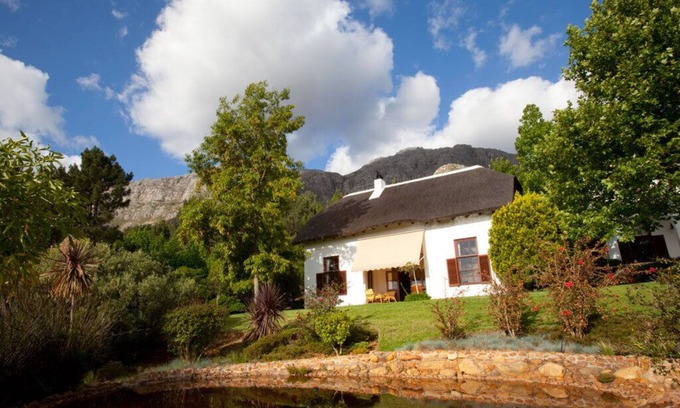 Stellenbosch Cabaña | Mímese en una granja de olivos rodeada de naturaleza fynbo y viñedos.