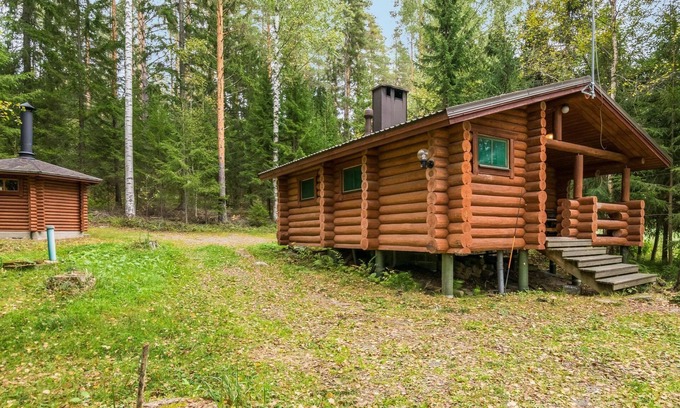 Hirvensalmi Casa | Casa de vacaciones Pyöriäinen en Hirvensalmi - 2 personas, 1 dormitorios