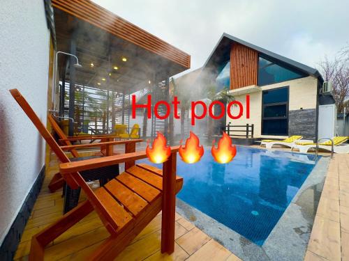 Gabala Casa | Qafqaz Retro Bungalow HOT POOL