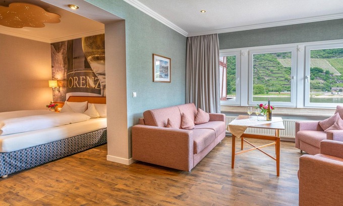 Sankt Goar Casa | QBA Doppelzimmer - Weinhotel Landsknecht